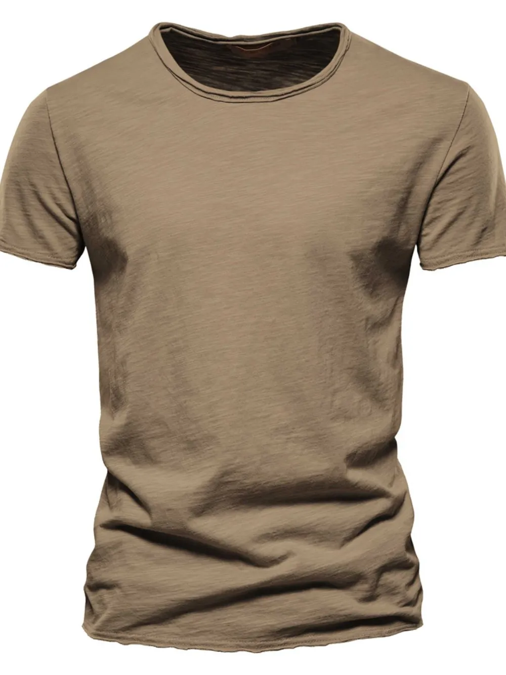 Men's Full Size Round Neck Short Sleeve T-Shirt Plus Size, image 3