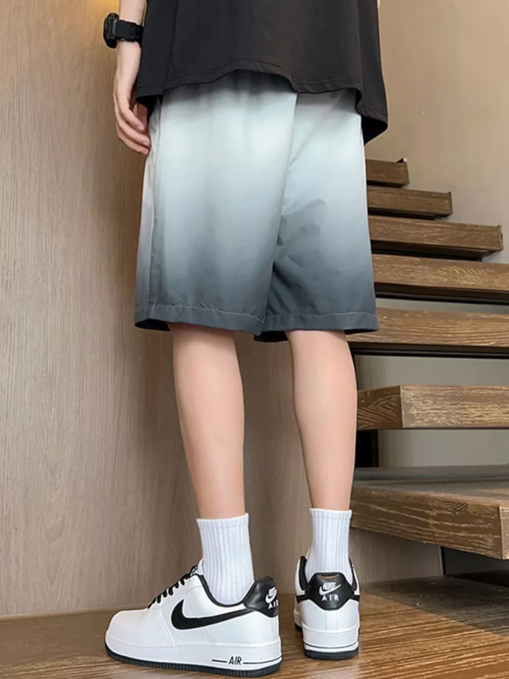 Men's Plus Size Drawstring Loose Fit Shorts, image 10