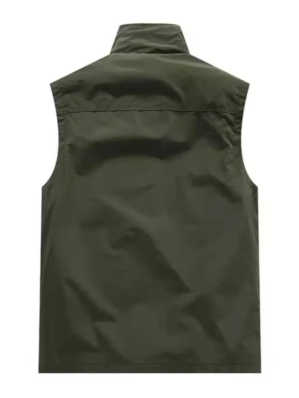Men's Plus Size Zip Up Vest, image 2