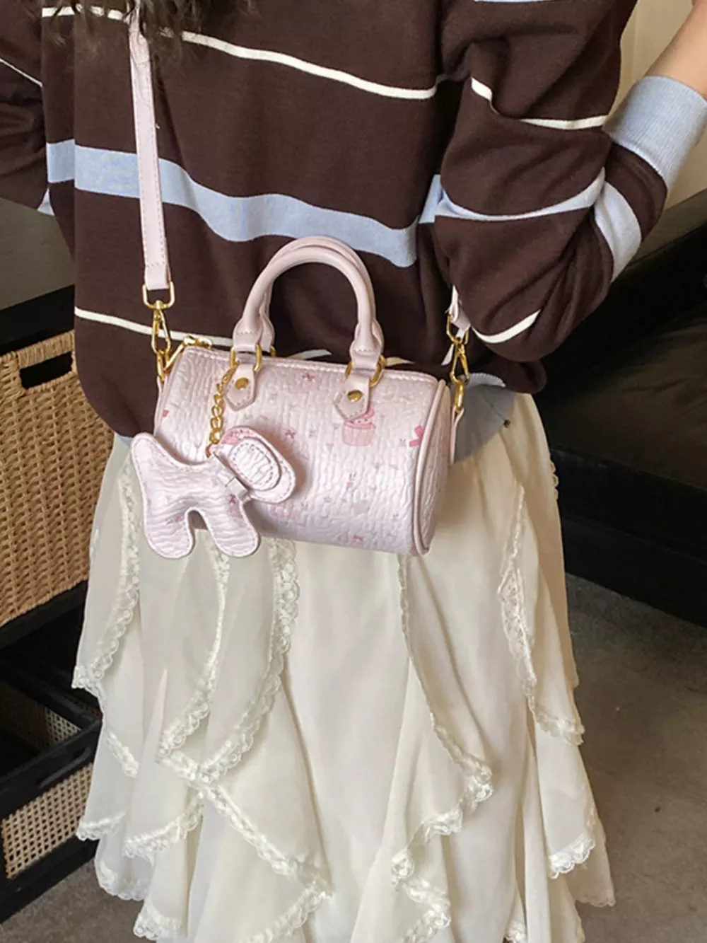 Barrel Crossbody Bag