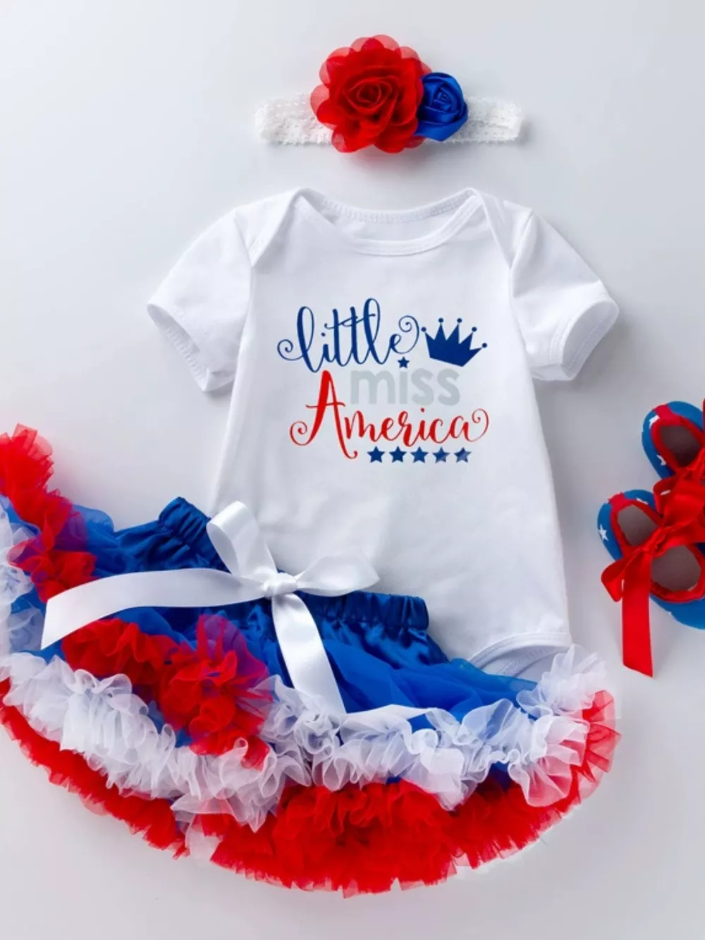 Children's First 4th of July Outfit Set, image 16