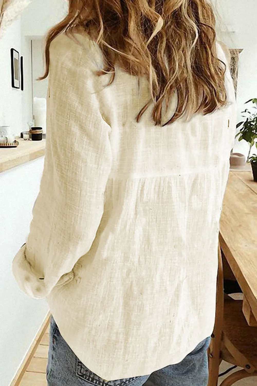 Button Up Long Sleeve Shirt, image 3