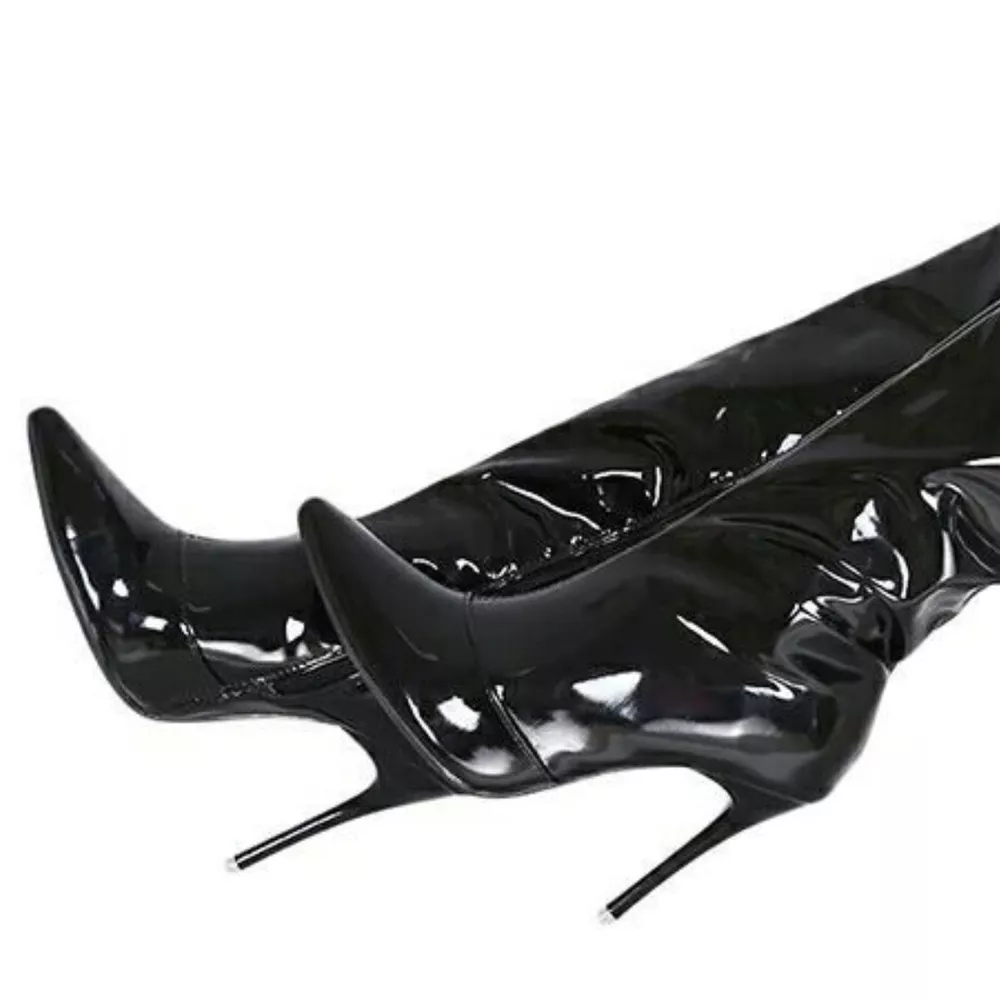 Point Toe Stiletto Boots, image 2