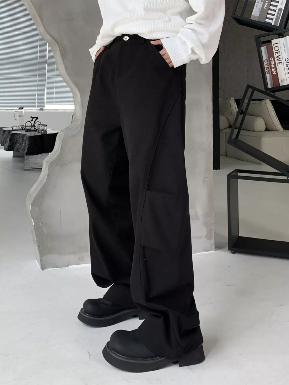 Men's Loose Fit Cargo Pants, image 3