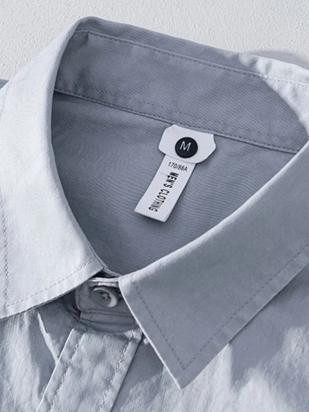 Men's Plus Size Button Up Short Sleeve Shirt, image 8