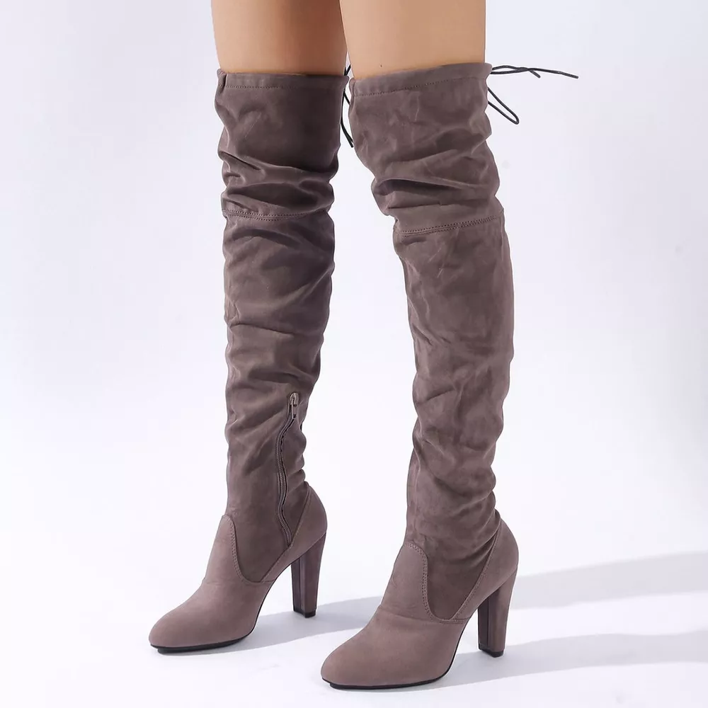 Over-the-Knee High Heel Boots, image 4