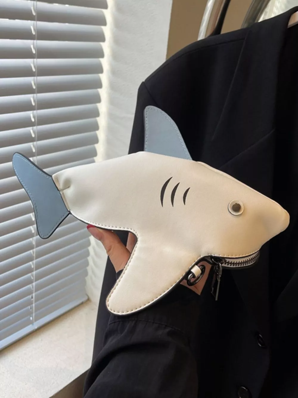 Shark Design Crossbody Bag, image 8