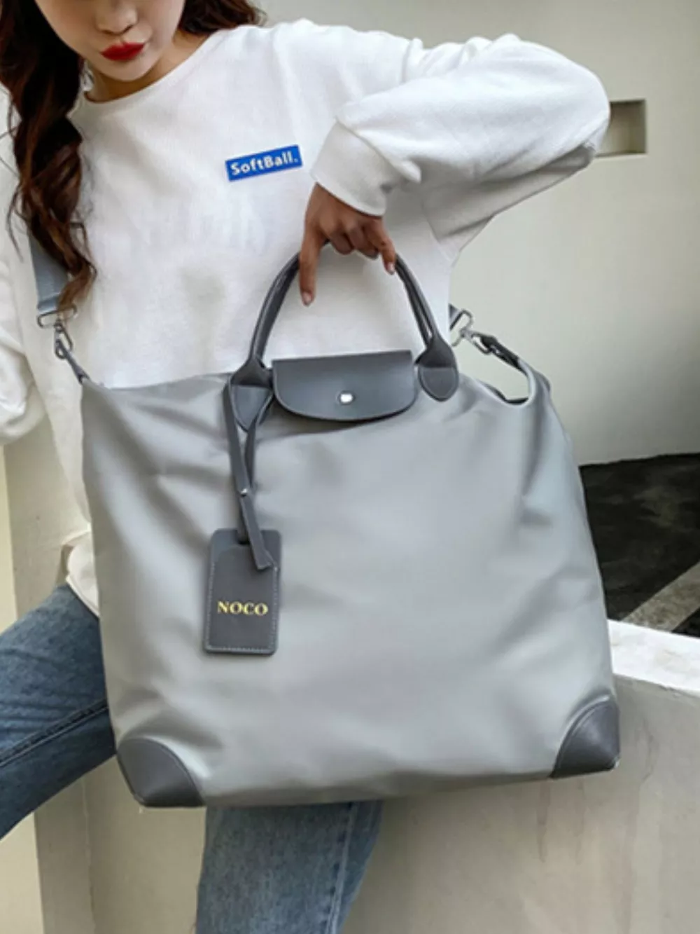 Lightweight Oxford Cloth Travel Bag, image 6