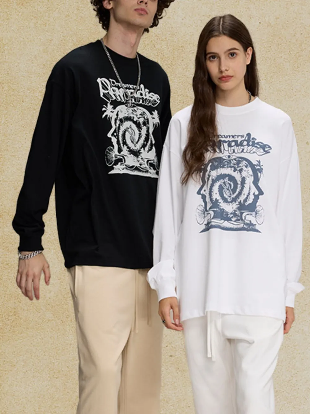 Men's Round Neck Graphic T-Shirt, image 2