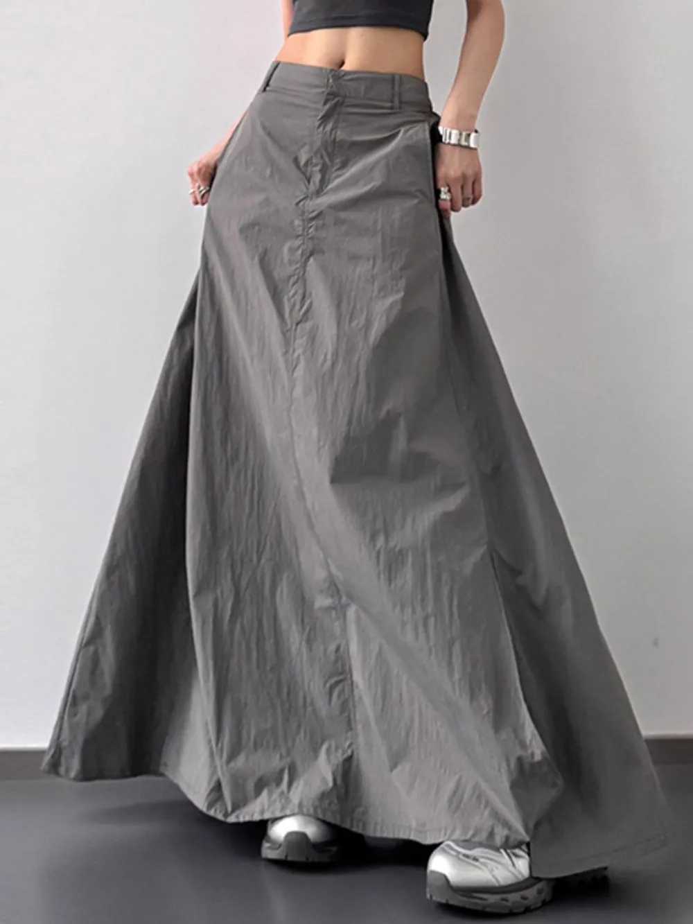 High Waist Slit Maxi Skirt, image 10