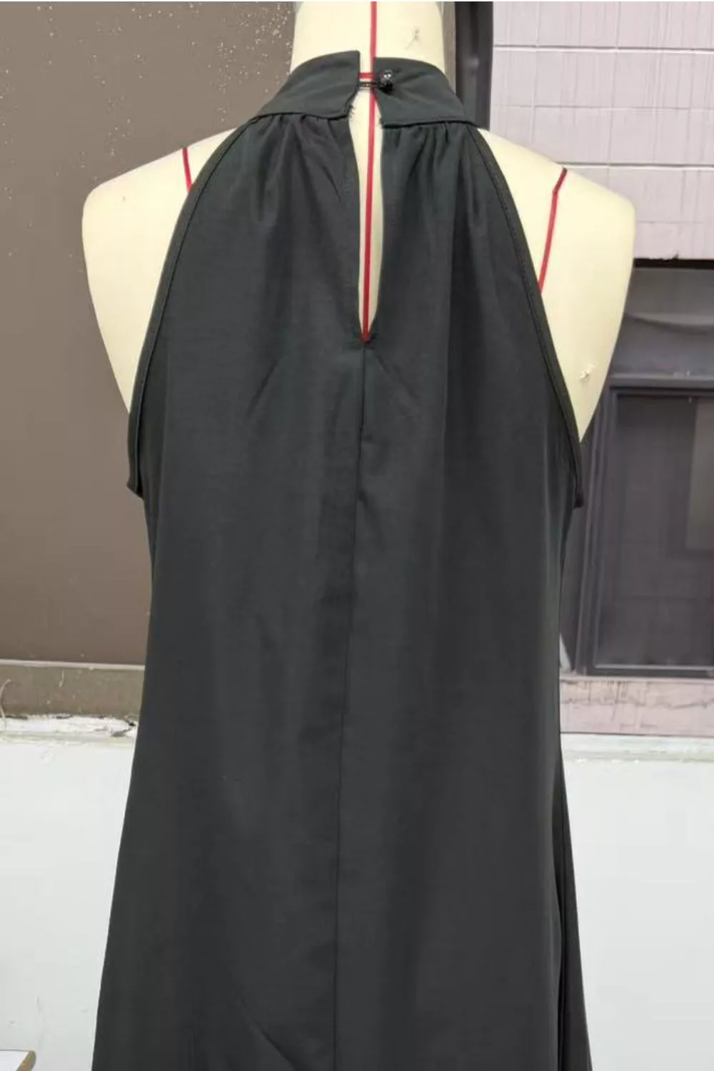 Halter Neck Sleeveless Maxi Dress, image 12