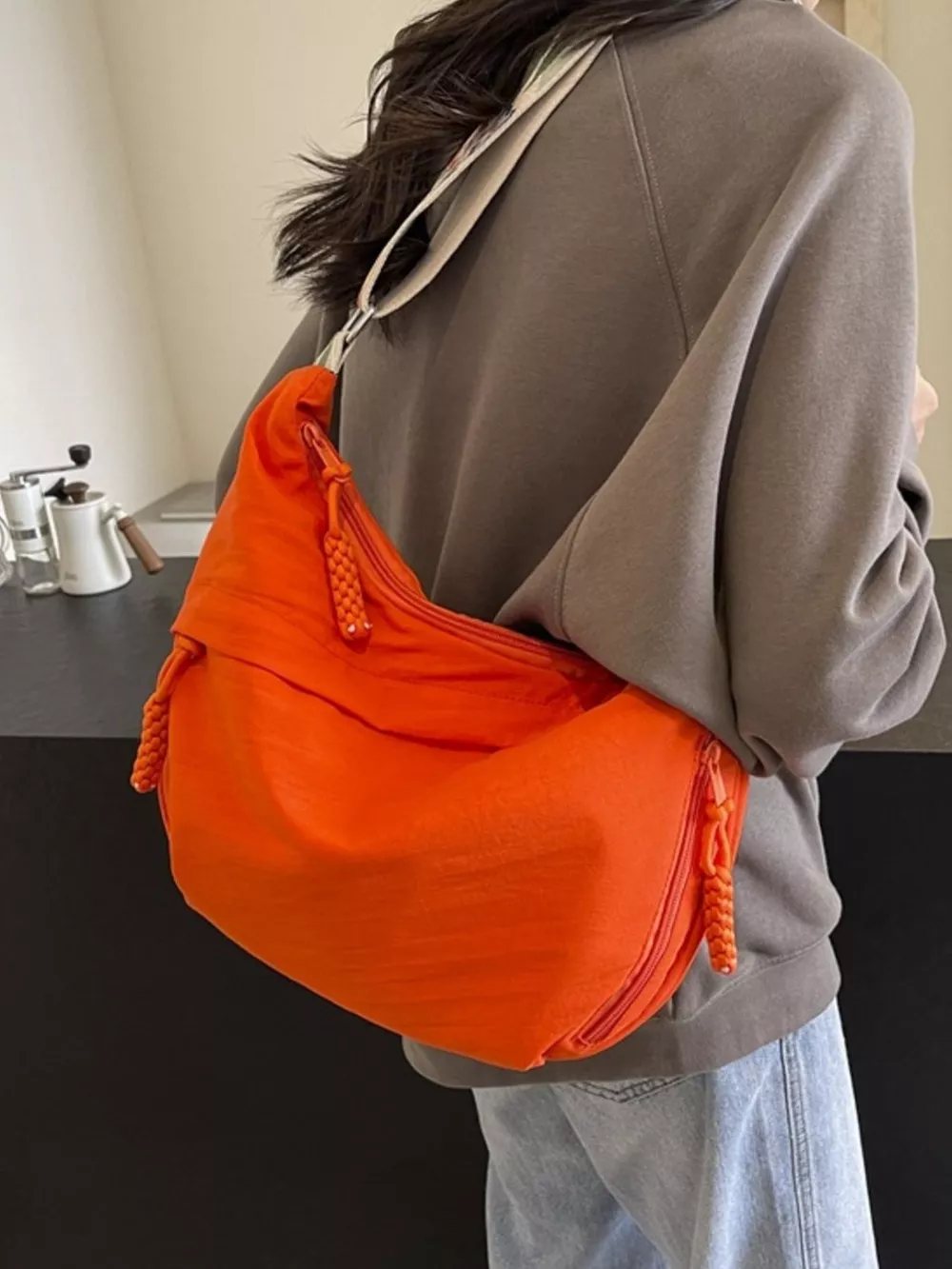 Adjustable Wide Strap Crossbody Bag, image 6