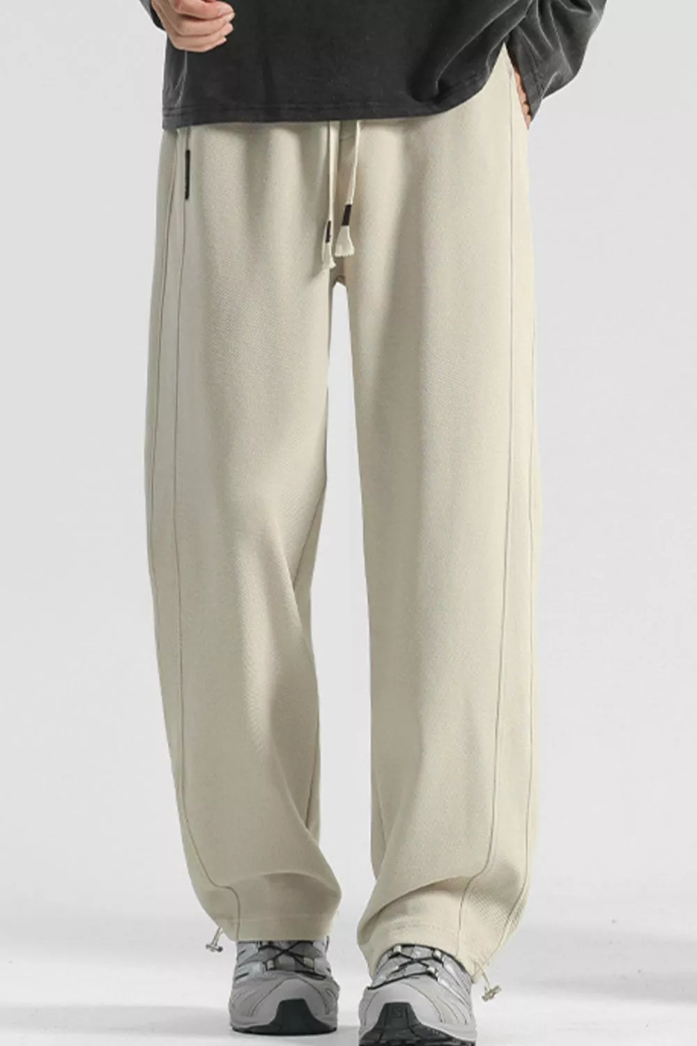 Men's Plus Size Casual Loose Fit Drawstring Sweatpants