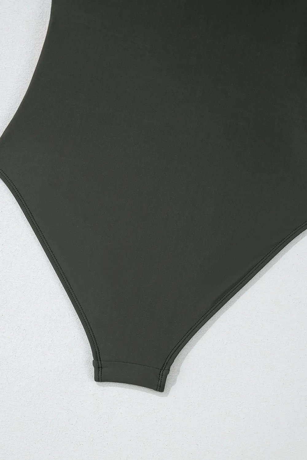 Color Block Padded Square Neck One Piece Swimsuit, image 2