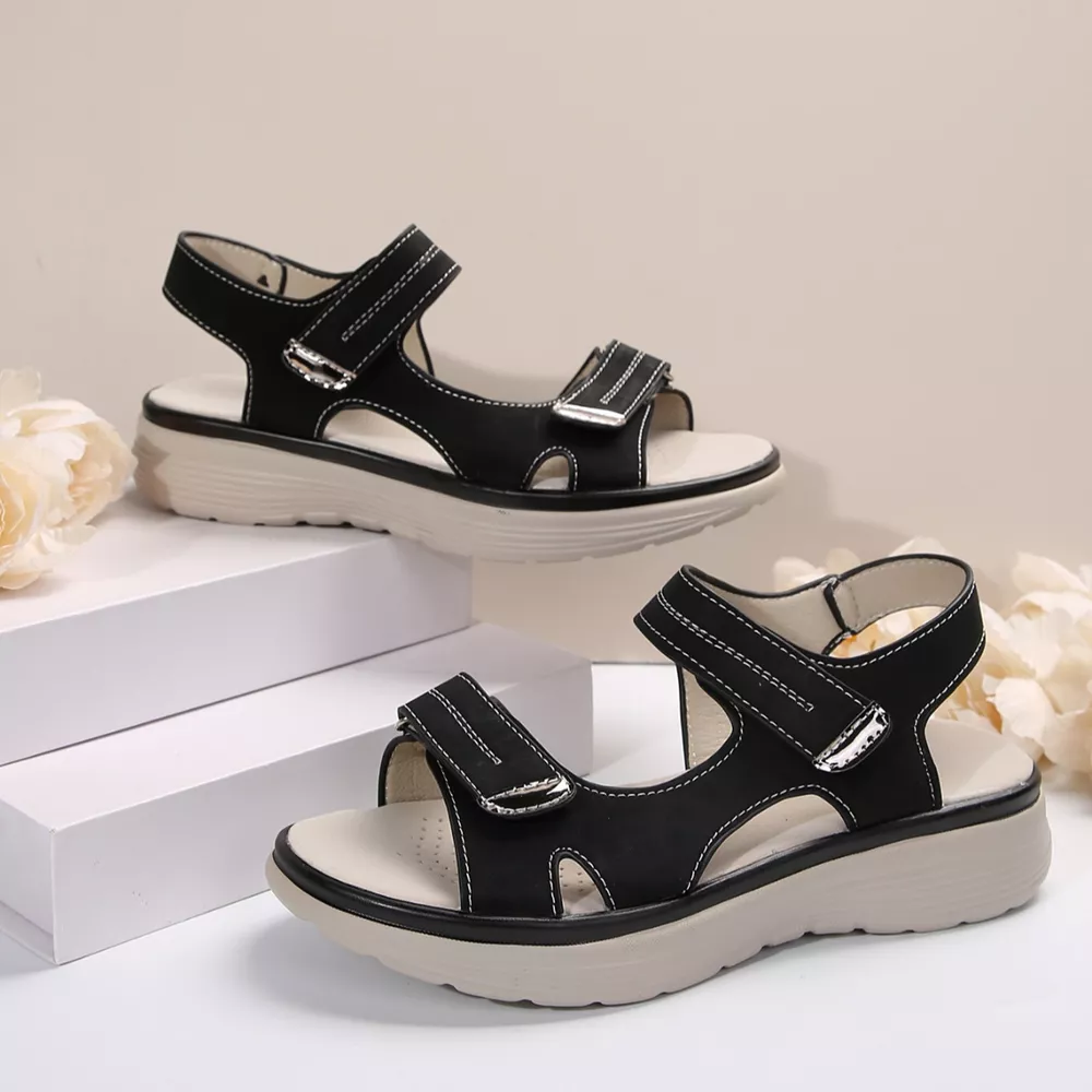 Velcro Open Toe Sandals, image 3
