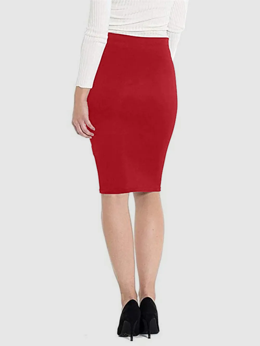 High Waist Wrap Skirt, image 2