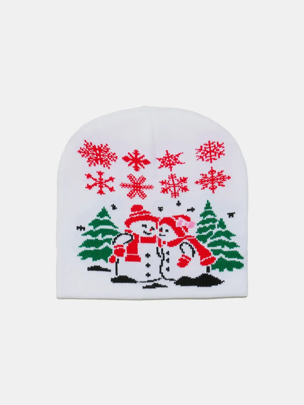 Christmas Pattern Knit Hat, image 11