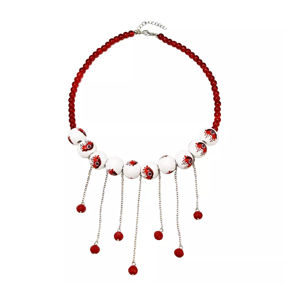 Halloween Gothic Eyeball Necklace, image 7
