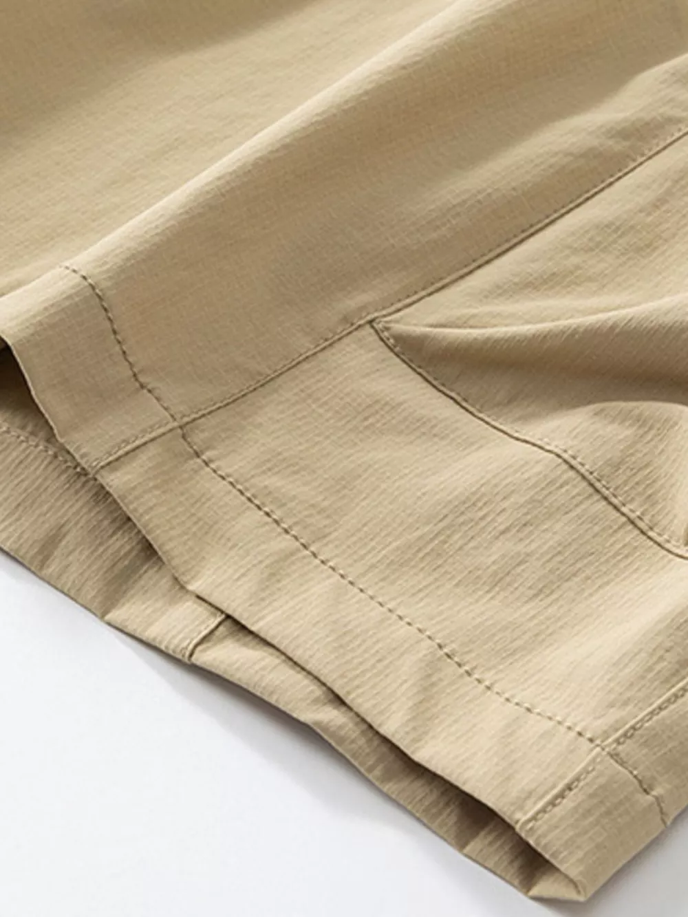 Men's Plus Size Drawstring Cargo Shorts, image 8