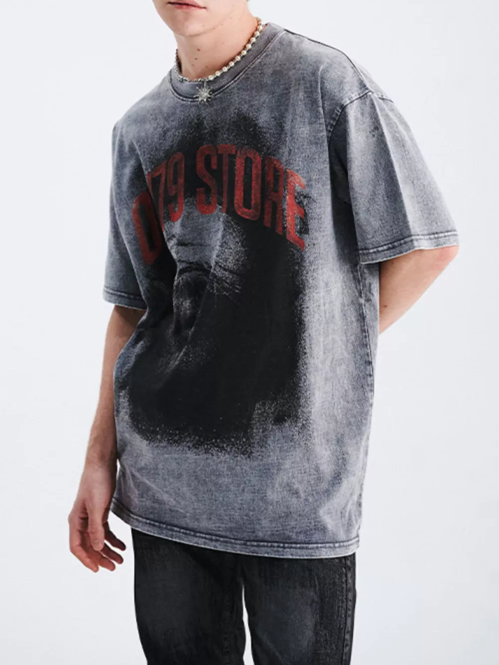 Men's Graphic Round Neck Short Sleeve T-Shirt, image 3