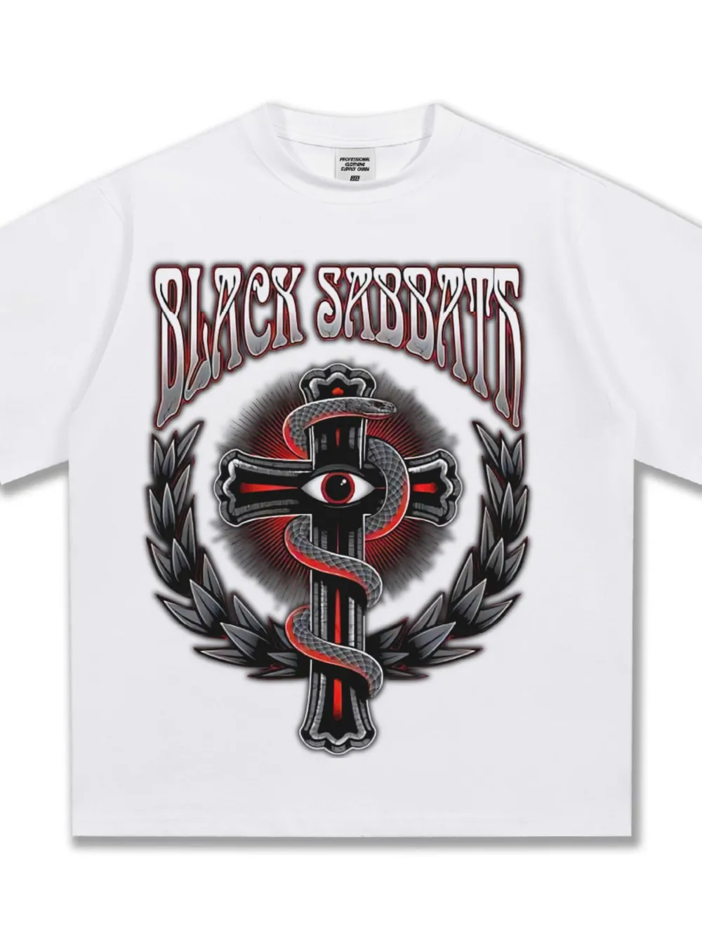 Men's Graphic Round Neck Short Sleeve T-Shirt, image 2