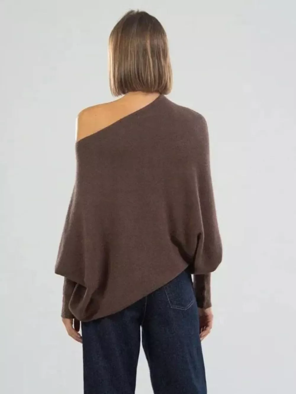 Boat Neck Long Sleeve Sweater, image 24