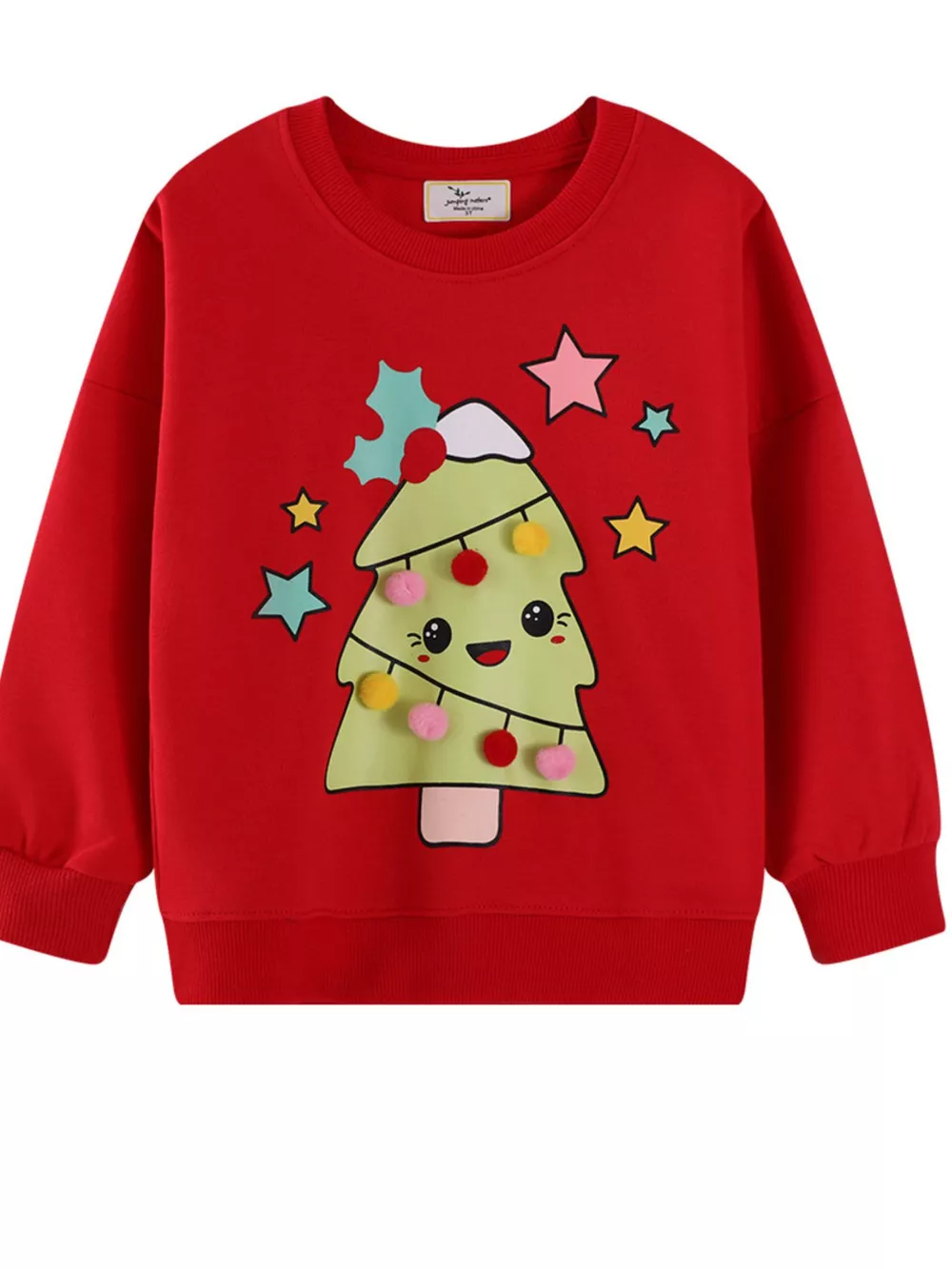 Children's Christmas Tree Graphic Sweatshirt, image 3