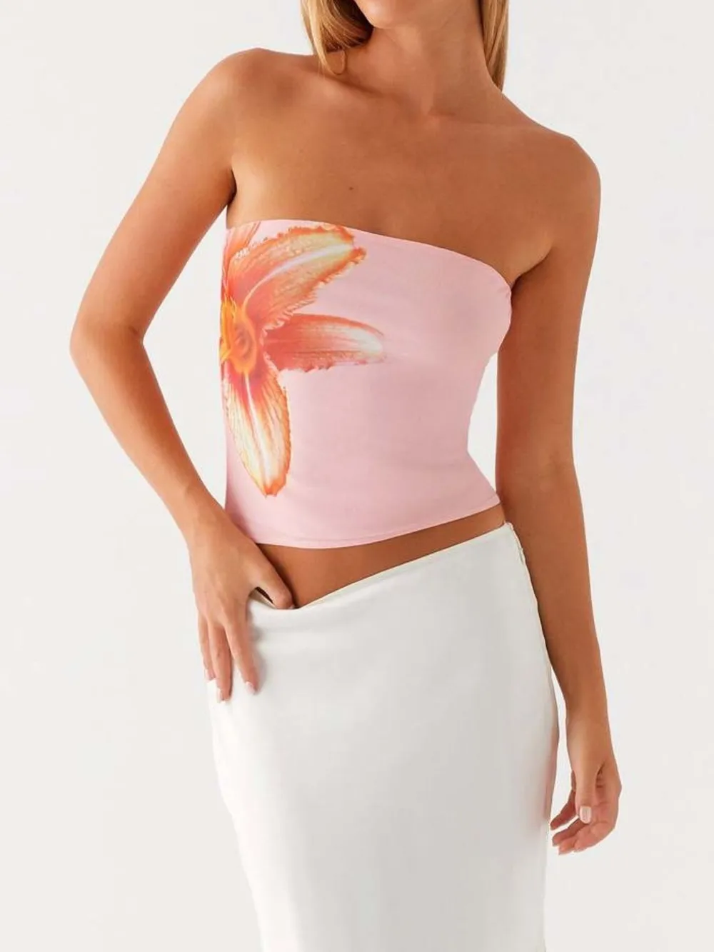 Flower Tube Top, image 6