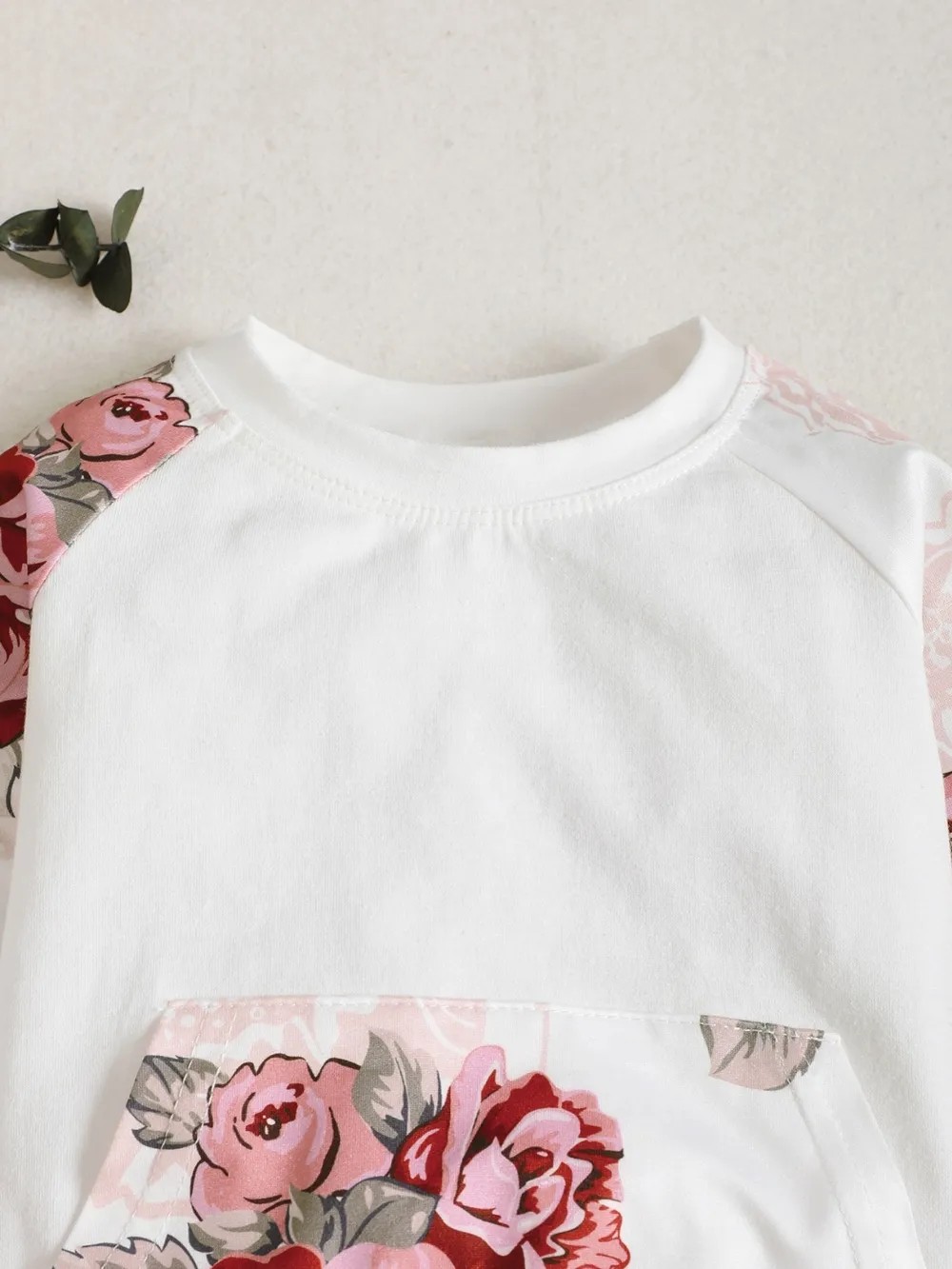 Children's Floral Top and Pants Set, image 3