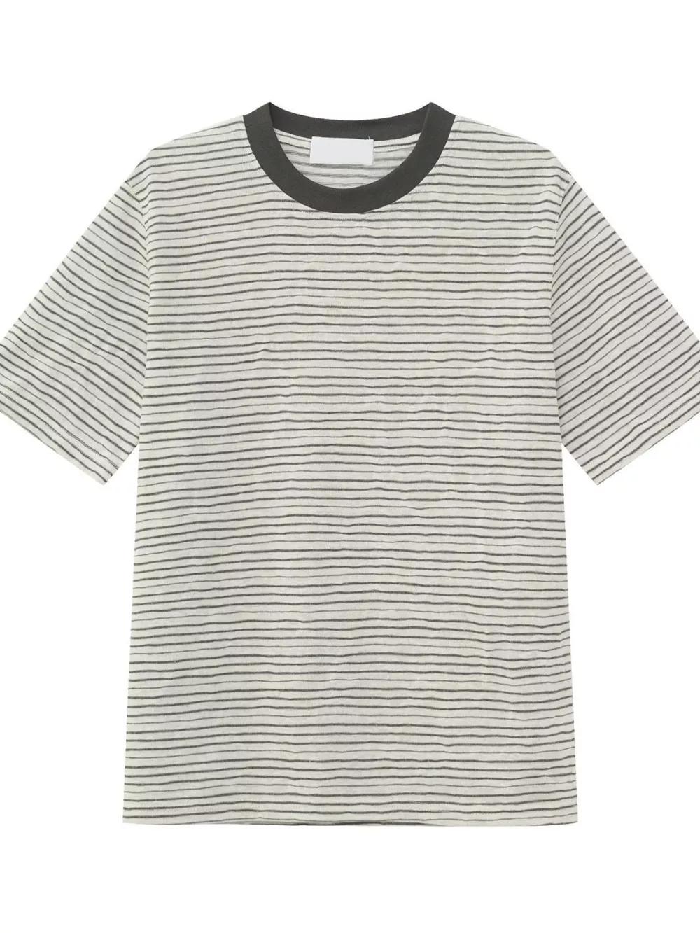 Men's Striped Crew Neck T-Shirt