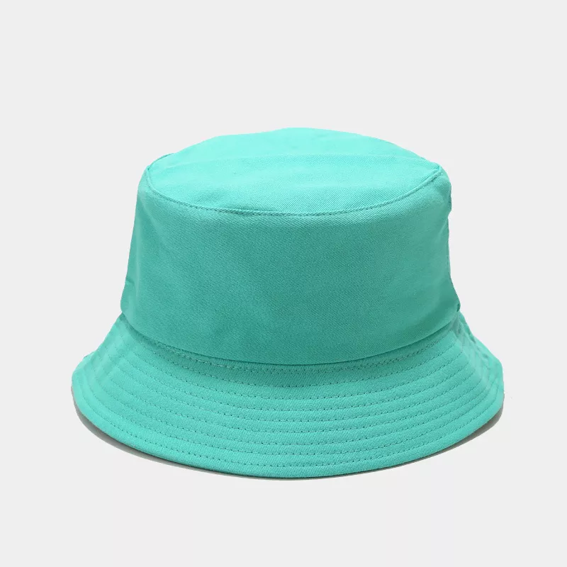 Solid Color Cotton Bucket Hat