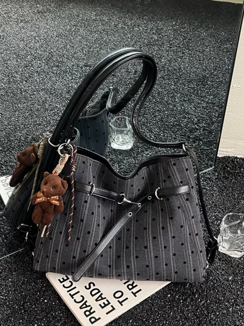 Polka Dot Shoulder Bag, image 19