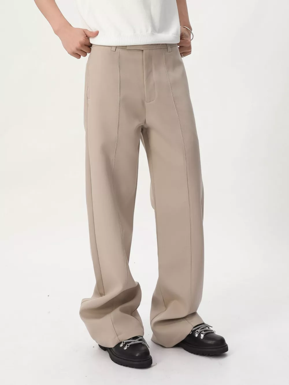 Men's Wide Leg Casual Pants, image 6