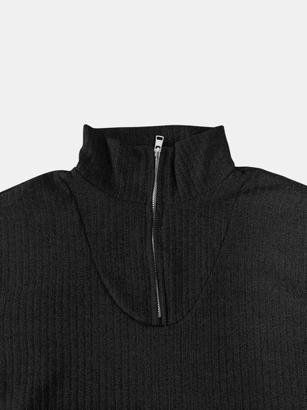 Full Size Quarter Zip Long Sleeve Top, image 8