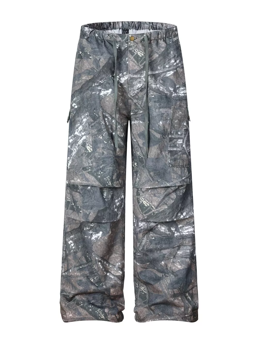 Men's Drawstring Camouflage Cargo Pants