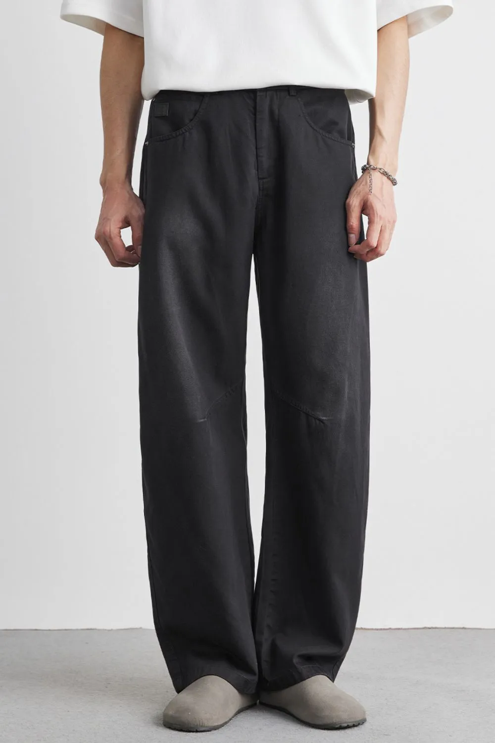 Men's Full Size Casual Wide Leg Pants Plus Size, image 2