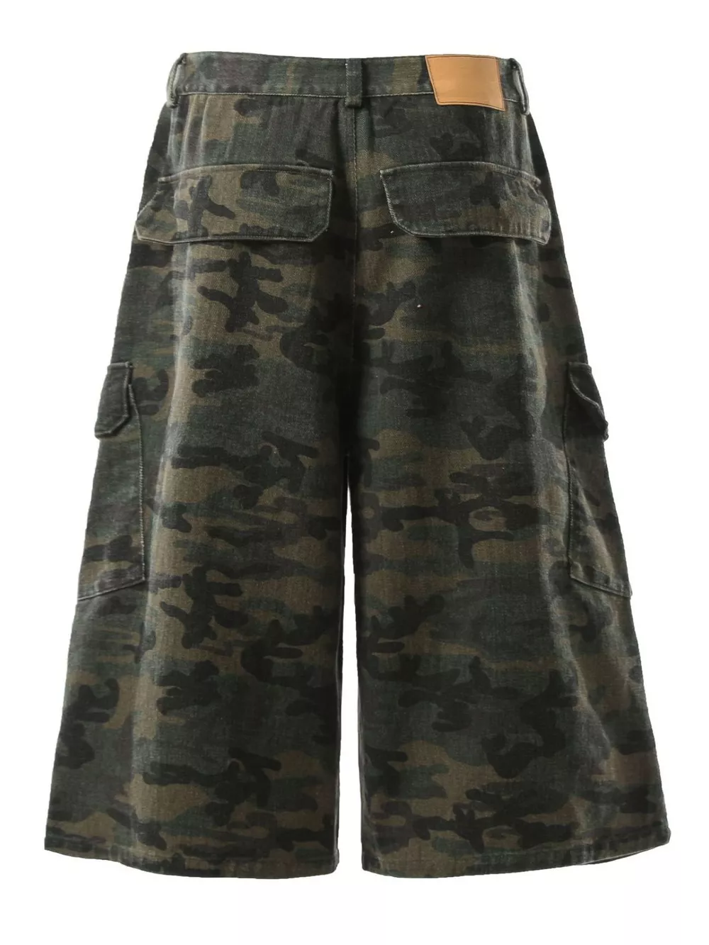 Men's Camouflage Cargo Capris, image 3