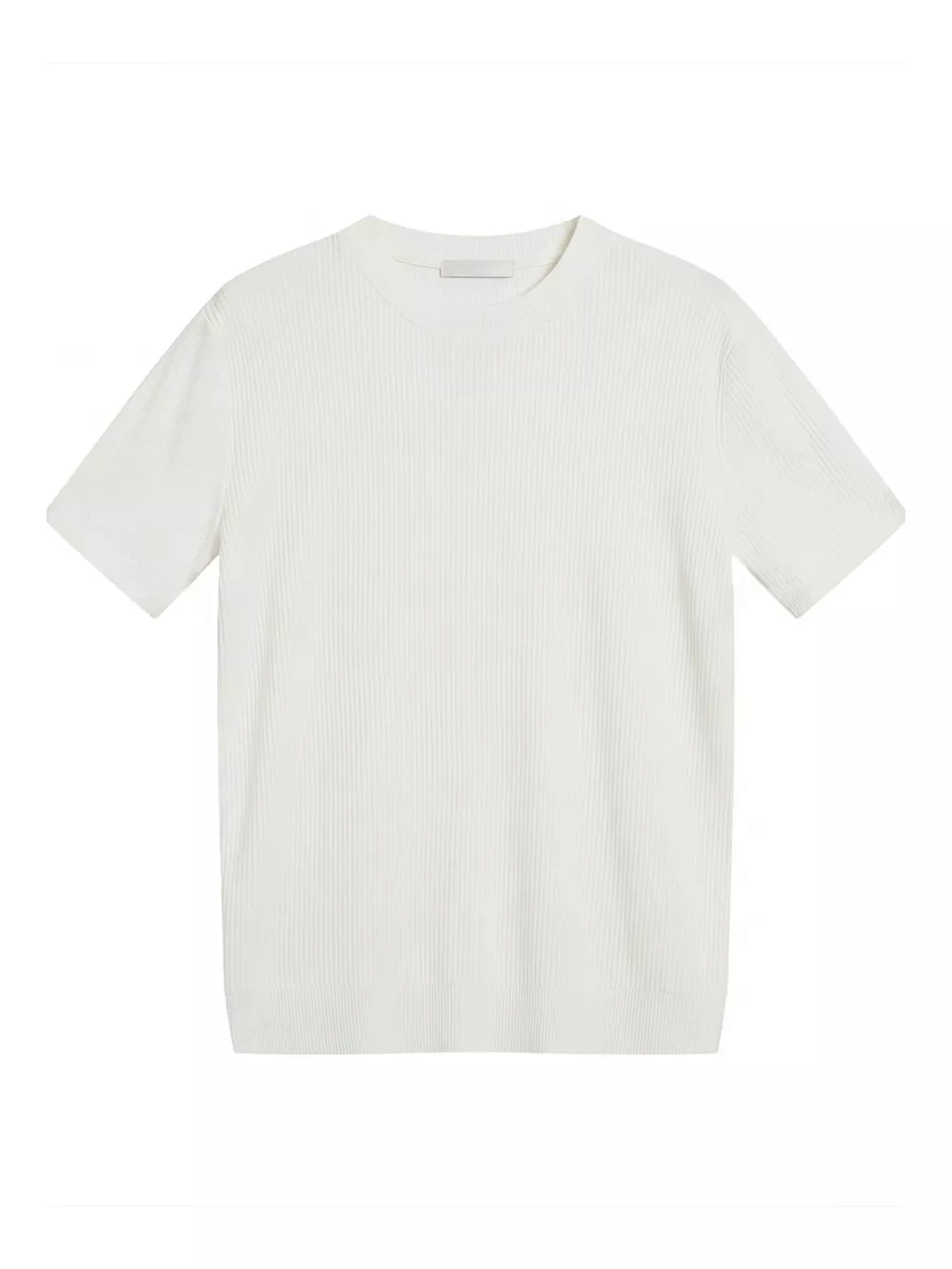 Men's Ribbed Knit Short Sleeve T-Shirt, image 7