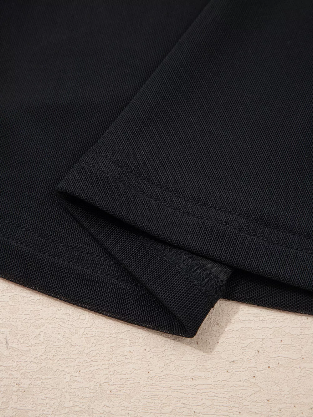 Sheer Mesh Patchwork Cap Sleeve T Shirt, image 9