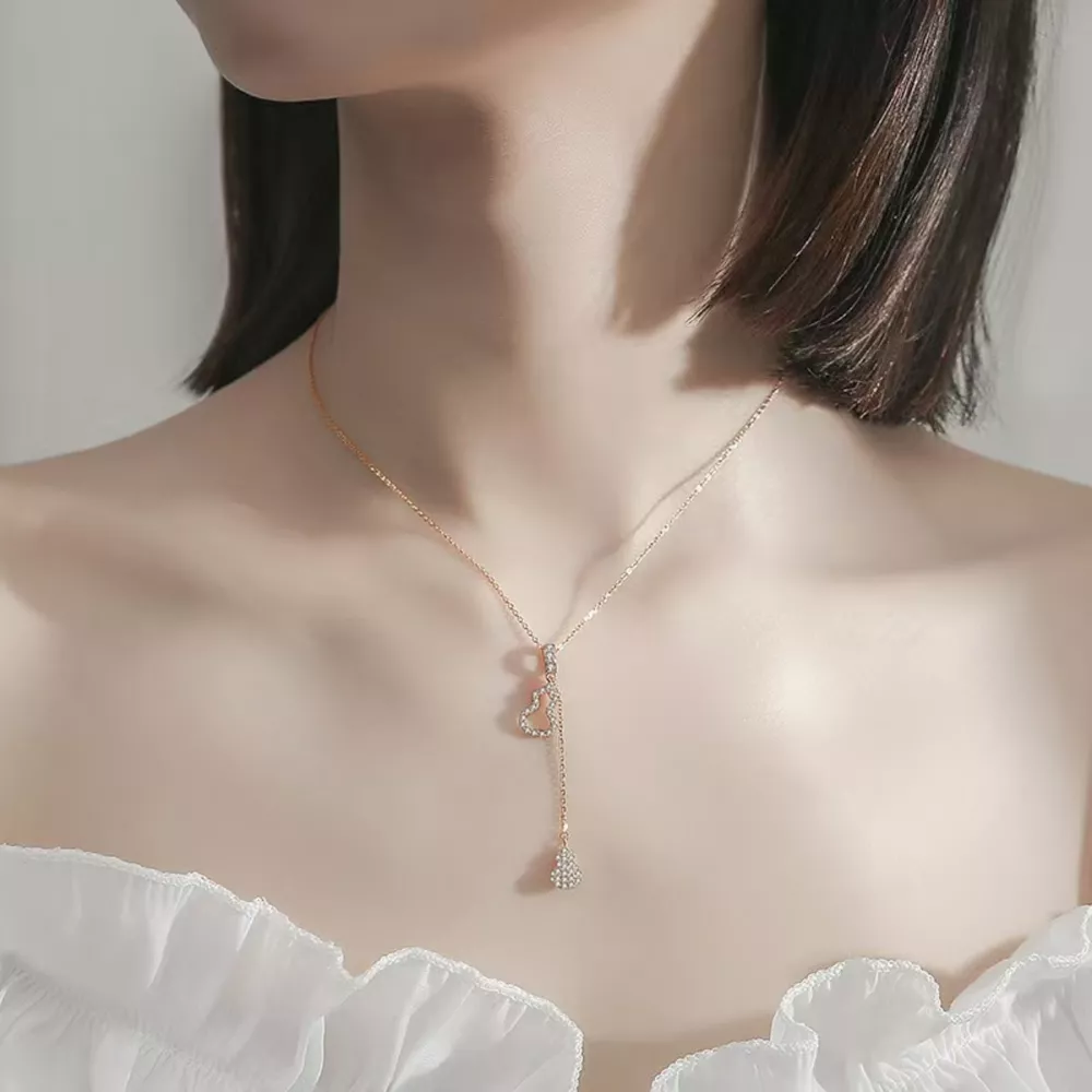 Gourd Y-Shaped Necklace, image 2