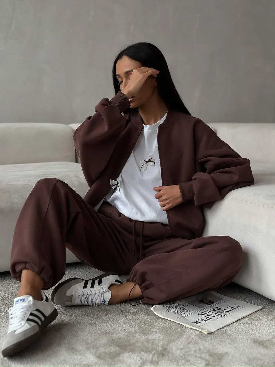 Bow Round Neck Oversized T-Shirt, image 5