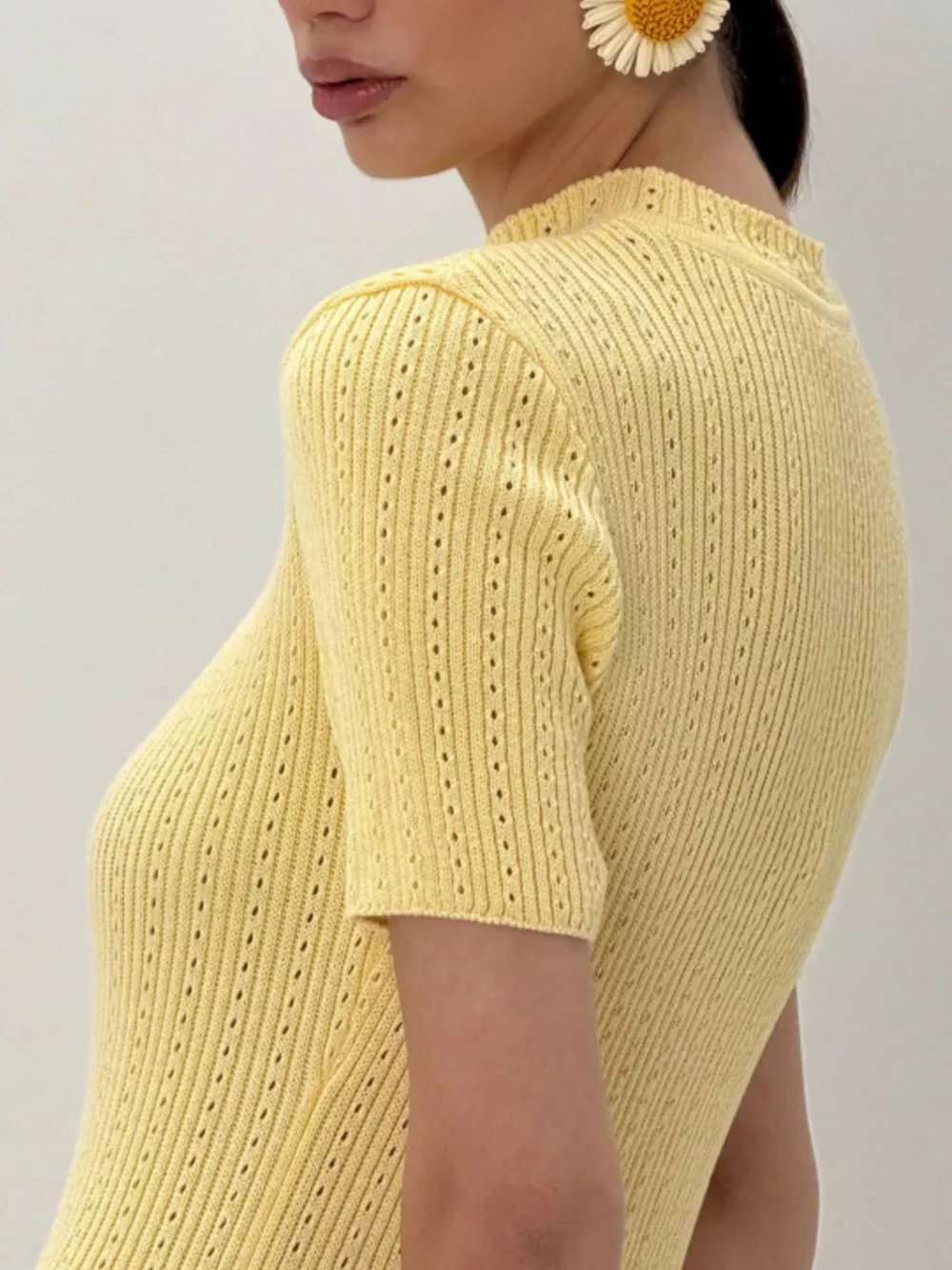 Short Sleeve Knitted Mermaid Dress, image 13