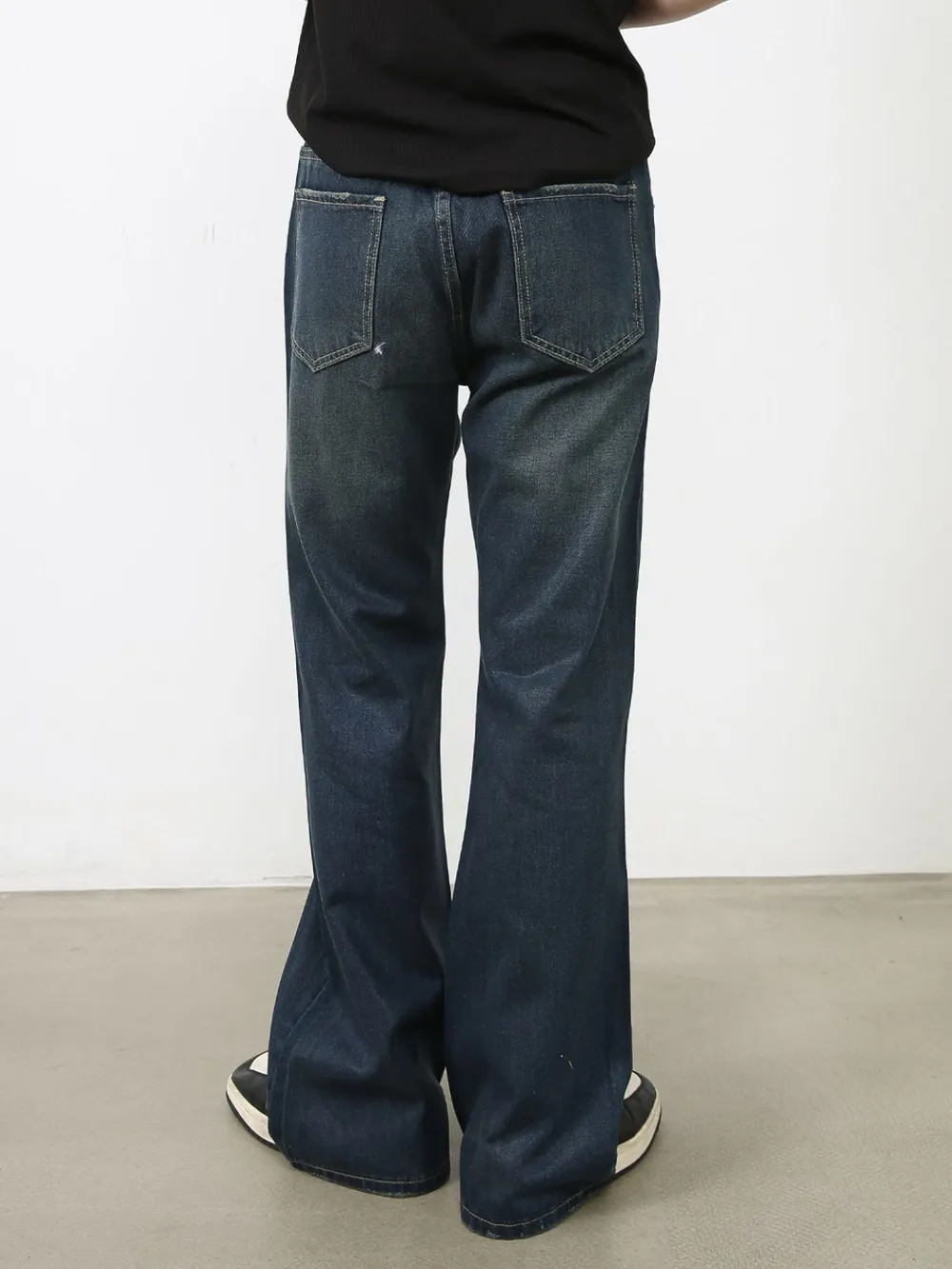 Men's Bootcut Jeans with Pockets, image 2