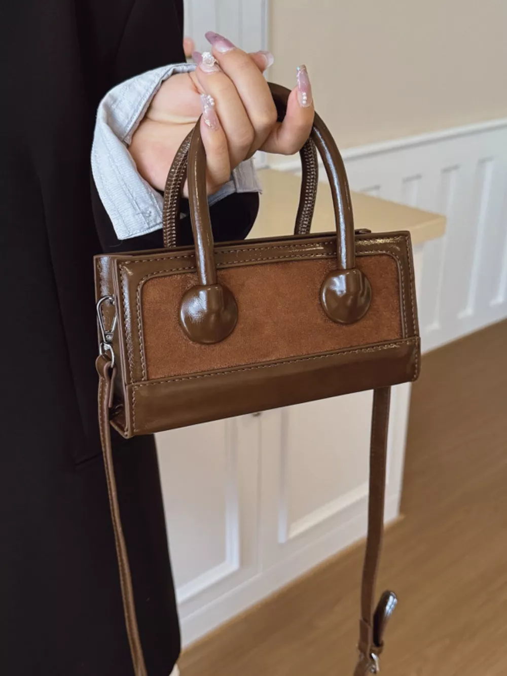 Top Handle Crossbody Bag, image 7