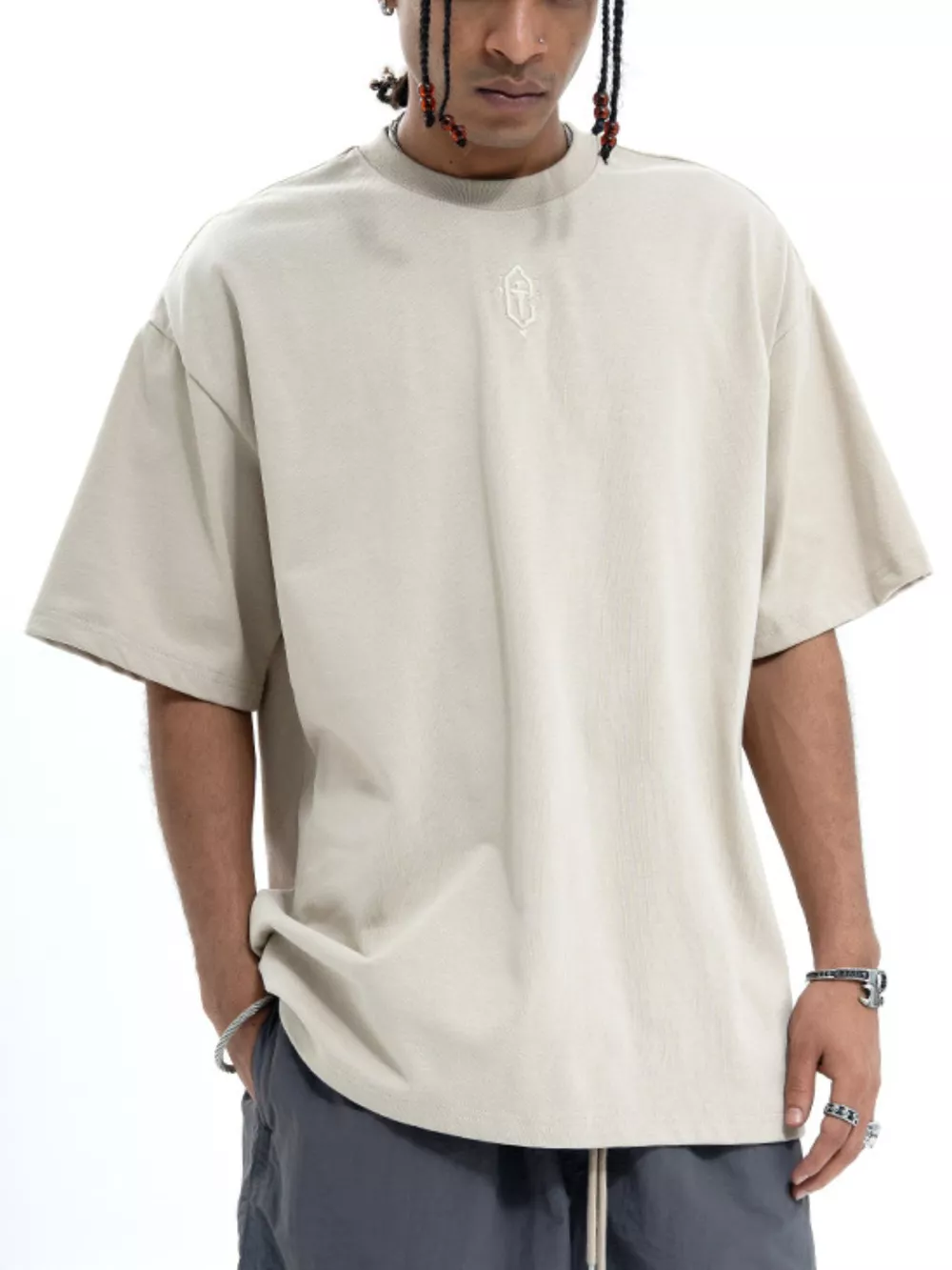 Men's Round Neck Half Sleeve T-Shirt, image 2