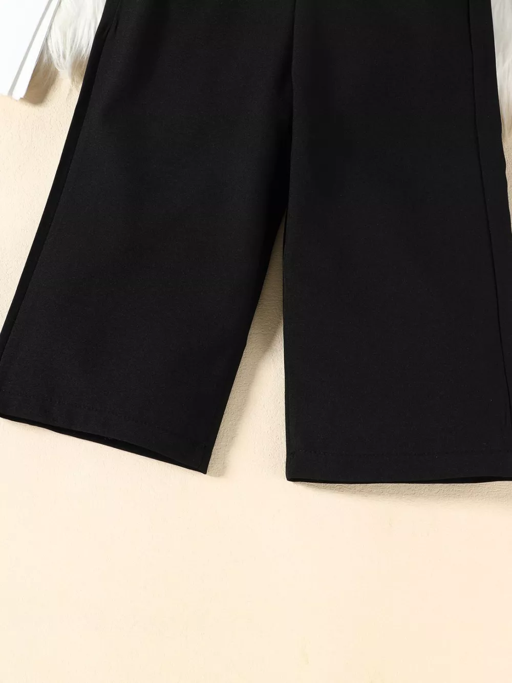 Children's Cami & Ruffle Sleeve Top & Wide Leg Pants Set, image 7