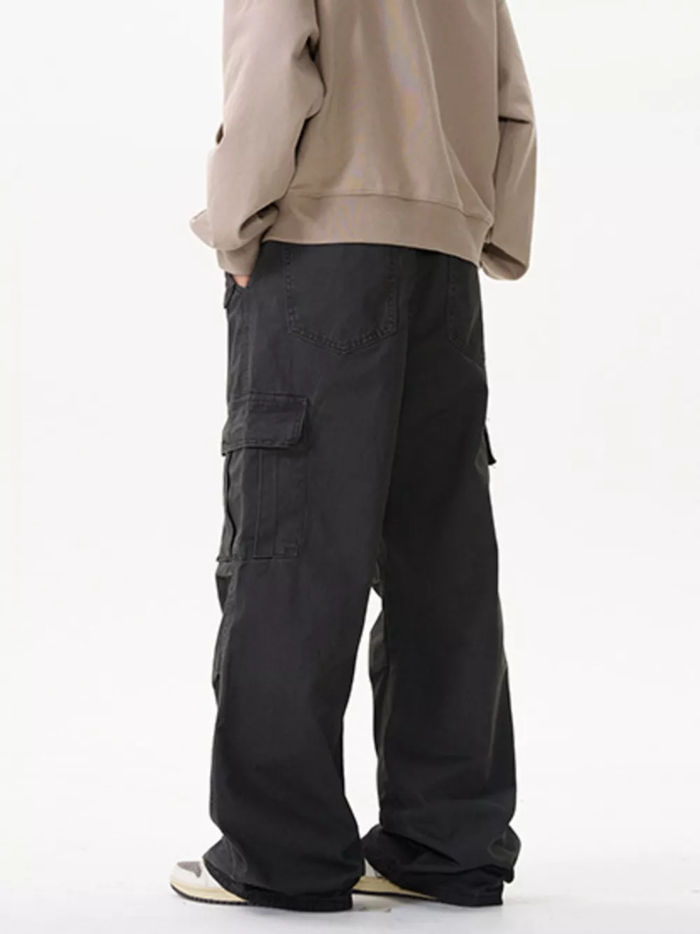 Men's Loose Fit Cargo Pants, image 4