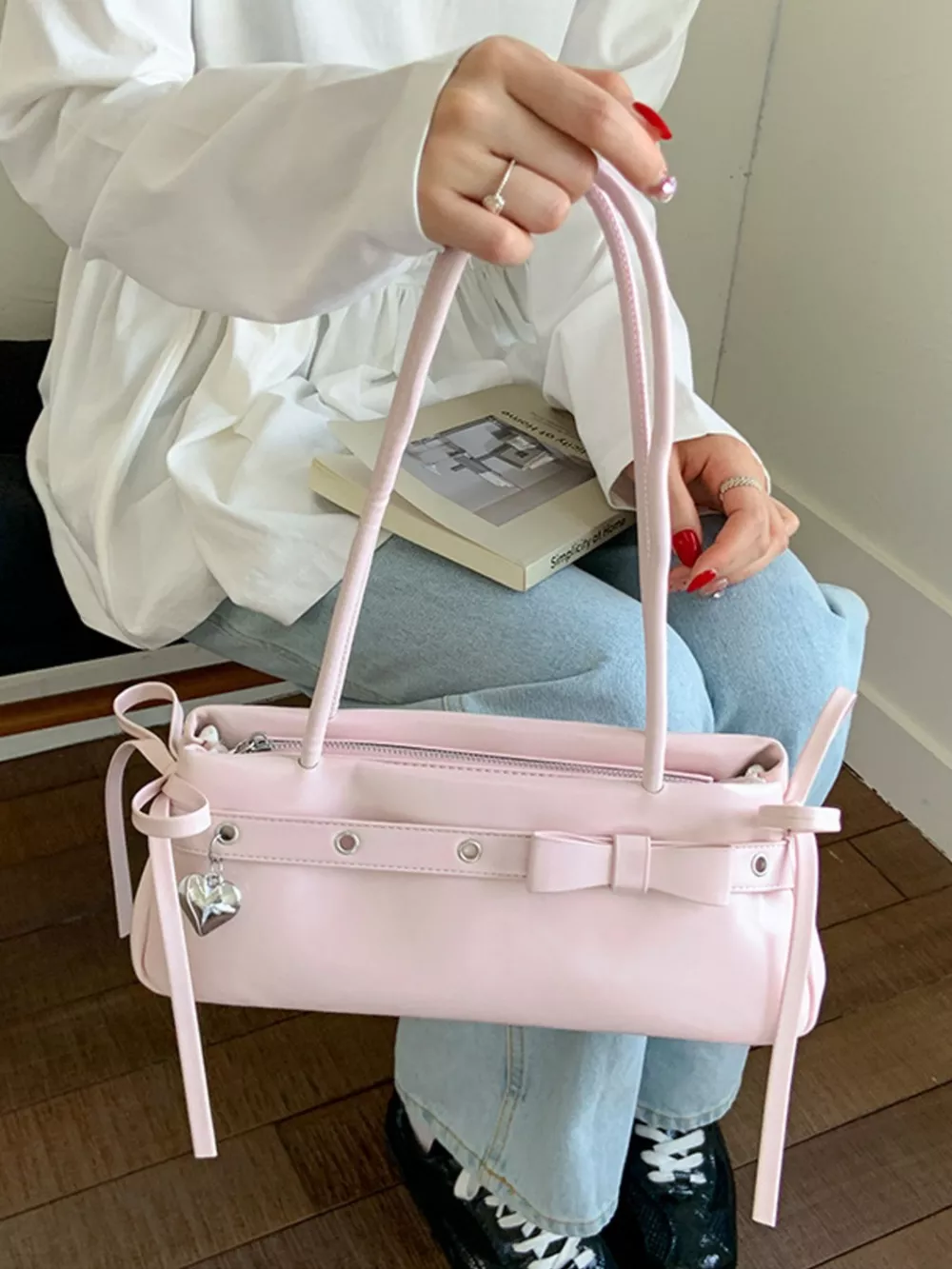PU Leather Shoulder Bag, image 5