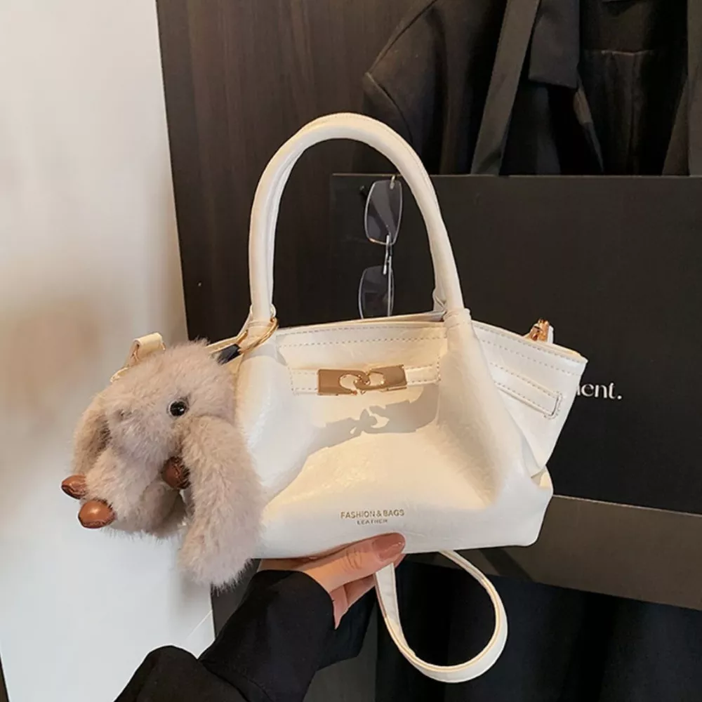 Top Handle Leather Handbag, image 3