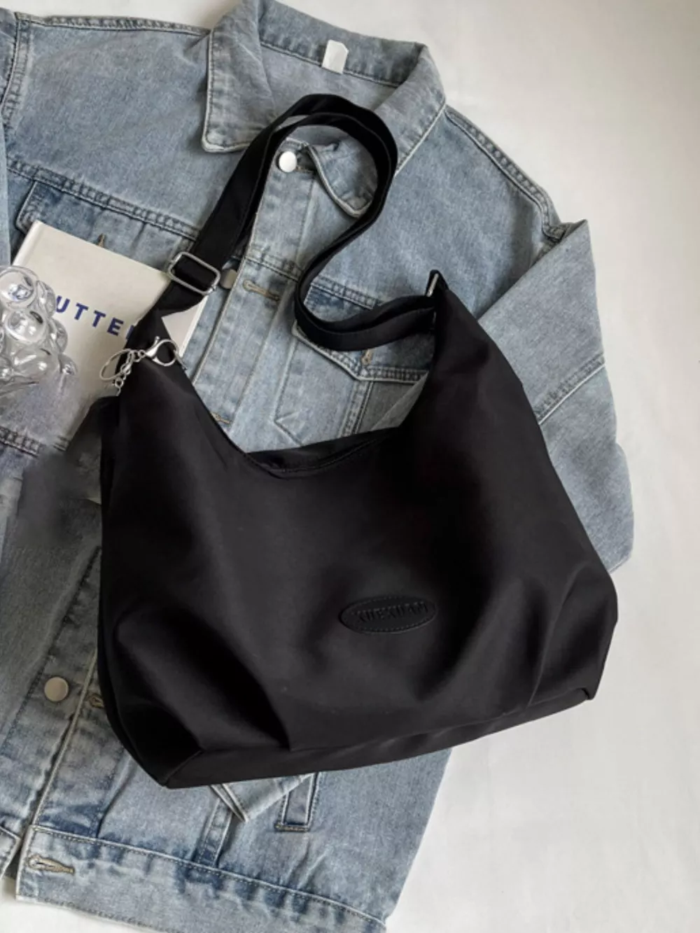 Casual Adjustable Strap Crossbody Bag, image 9